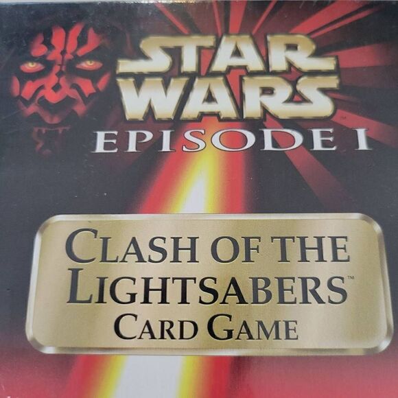 NEW Star Wars Episode I Clash of the Lightsabers Card Game Action Figure Hasbro - Picture 2 of 7
